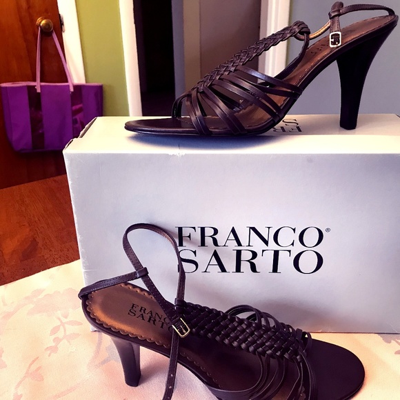 Franco Sarto sandals ( Dark Brown) - Picture 1 of 8
